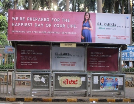 OOH Advertising Mumbai, Bus Stop Advertising in Hanuman Nagar, Hoardings Agency in Mumbai